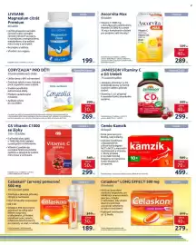 Benu leták Strana 12: Jamieson vitamíny C a D3 třešeň €299,00, Coryzalia pro děti €269,00