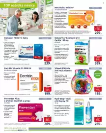 Benu leták Strana 2: Vibovit FUNMix želé multivitamin €189,00, NatureVia Koenzym Q10 Cardio 100 mg €389,00