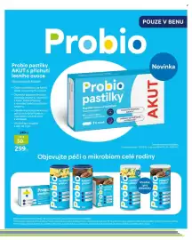 Benu leták Strana 7: POUZE V BENU Probio Probio pastilky AKUT s příchutí lesního ovoce 15 cucavých tablet • Orální