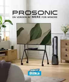 Bilka tilbudsavis Side 1: PROSONIC EN VERDEN AF MERE for MINDRE HVEM KA' Bilka 56 600