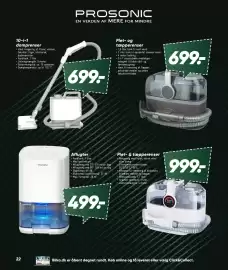 Bilka tilbudsavis Side 22: Affugter €499,00, Plet- og tæpperenser €699,00