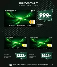 Bilka tilbudsavis Side 5: Prosonic 32hg6026 €1.222,00, Prosonic 40FG6026 €1.444,00
