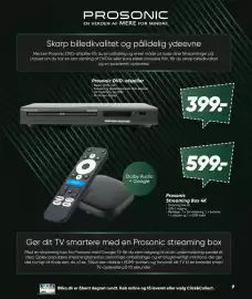 Bilka tilbudsavis Side 9: Prosonic Streaming Box 4K €399,00