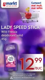 Catalog Remarkt săptămâna 39 Pagină 1: Lady Speed Stick Wild Fressia €12,99