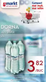 Catalog Remarkt săptămâna 39 Pagină 2: emarkt DO Cumperi mai mult, mai ieftin mai mult, mai ieftin DORNA apǎ plată 2L DORN