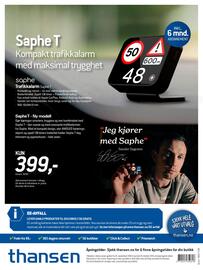 Thansen kundeavis Side 24: Saphe T Trafikkalarm €399,00