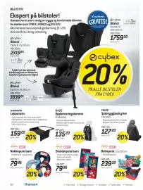 Thansen kundeavis Side 10: Raze seteryggbeskytter €127,20, Raze oppbevaringslomme til baksetet €135,20