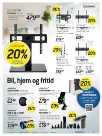 Thansen kundeavis Side 23: Xsound tv-fot 37"-80" €215,20, Airduster Mini €559,20
