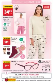 Biedronka gazetka Strona 10: Skarpety damskie €14,97, Piżama damska* €34,99