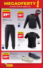 Biedronka gazetka Strona 2: T-shirt Fila €49,99, Bluza Fila €99,00