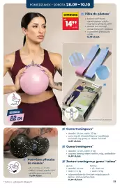 Biedronka gazetka Strona 21: Piłka do pilatesu €14,99
