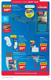 Biedronka gazetka Strona 9: Miotelka do kurzu Flex & Catch z długą rączką i wkładem €29,99