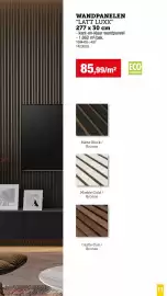 Hubo folder Pagina 13: Wandpanelen Latt Luxx €85,99