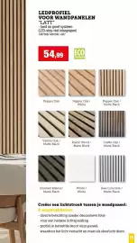 Hubo folder Pagina 15: Ledprofiel voor wandpanelen Latt €54,99