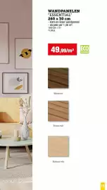 Hubo folder Pagina 19: Wandpanelen Essential €49,99