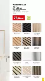 Hubo folder Pagina 9: Wandpanelen Latt €76,99