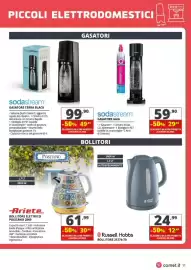 Volantino Comet Pagina 11: Russell Hobbs BOLLITORE 21274-70 €12,49, Sodastream Gasatore Gaia €29,95