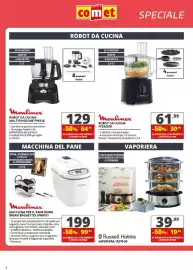 Volantino Comet Pagina 2: Russell Hobbs Vaporiera 19270-56 €19,99, Moulinex macchina per il pane home bread baguettes €99,50