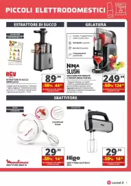 Volantino Comet Pagina 7: Ninja Slushi macchina per granite e frozen drink €124,99, Higo sbattitore elettrico SE13 €14,95