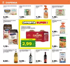 Volantino Oasi Pagina 14: Aceto balsamico di Modena IGP De Nigris €2,99, Olio extra vergine di oliva Alberti €6,99