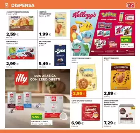 Volantino Oasi Pagina 15: Tarallucci Mulino Bianco €2,95, Caffè Splendid Classico €6,98