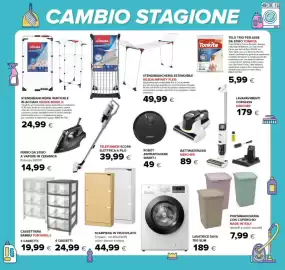 Volantino Oasi Pagina 23: Cassetiera Bambu Tontarelli €19,99, Robot aspirapolvere Smart-J €49,00