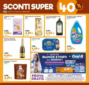 Volantino Oasi Pagina 3: Olio extra vergine di oliva fruttato De Cecco €4,07, Prosecco superiore docg extra dry valdo €4,49