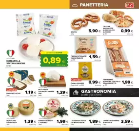Volantino Oasi Pagina 9: Formaggio misto il vergaro €1,99, Consilia Gorgonzola DOP €1,19
