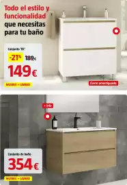 Catálogo Bauhaus Página 14: Conjunto 'Eli' €149,00, Conjunto de baño €354,00