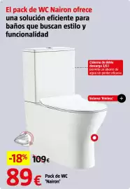Catálogo Bauhaus Página 17: Pack de WC 'Nairon' €89,00
