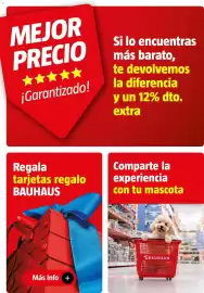 Catálogo Bauhaus Página 2: MEJOR PRECIO ¡Garantizado! Si lo encuentras más barato, te devolvemos la diferencia y un 12% dto