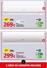 Catálogo Bauhaus Página 32: Corberó aire acondicionado inverter 'austral 12' €299,00