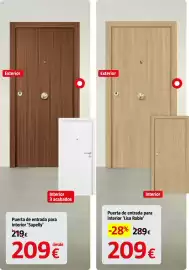 Catálogo Bauhaus Página 35: Lisa Roble puerta de entrada para interior €209,00