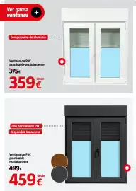 Catálogo Bauhaus Página 40: Ventana de PVC practicable-oscilobatiente €359,00