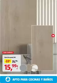 Catálogo Bauhaus Página 49: Panel de pared SPC €15,99
