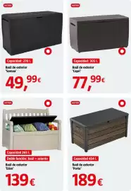 Catálogo Bauhaus Página 63: Keter baúl de exterior 'Porto' €189,00, Keter baúl de exterior 'Eden' €139,00