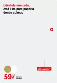 Catálogo Bauhaus Página 7: Llévatela montada, está lista para ponerla donde quieras desde 59€ Cajoneras montadas Incluye 4