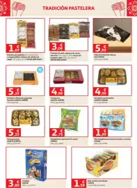 Folleto Alcampo Página 13: García Leñero bocaditos de almendra €4,99, García Leñero moratinas palmeras jugositas bombón €5,25