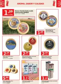 Folleto Alcampo Página 6: Marques de Mendiola queso artesano curado o semicurado €2,29