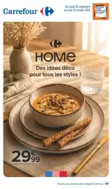 Catalogue Carrefour | DES IDÉES DÉCO POUR TOUS LES STYLES ! page 1: HOME Le service 12 pièces €29,99