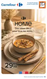 Catalogue Carrefour | DES IDÉES DÉCO POUR TOUS LES STYLES ! page 1: HOME Le service 12 pièces €29,99