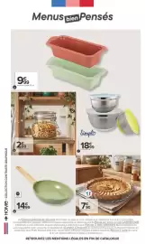 Catalogue Carrefour | DES IDÉES DÉCO POUR TOUS LES STYLES ! page 12: Simpla bols €18,99, Le moule à cake €9,99