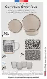 Catalogue Carrefour | DES IDÉES DÉCO POUR TOUS LES STYLES ! page 9: COLLECTION Contraste Graphique Quand le noir rencontre