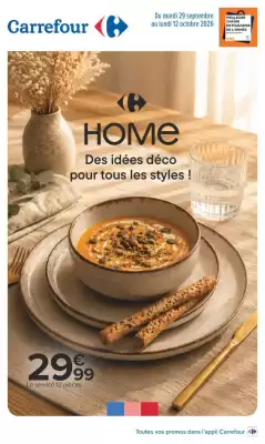 Carrefour | DES IDÉES DÉCO POUR TOUS LES STYLES ! (valable jusqu'au 12-10)