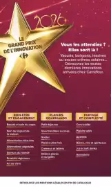 Catalogue Carrefour | LE GRAND PRIX DE L'INNOVATION 2026 page 2: 2026 LE GRAND PRIX DE L'INNOVATION Vous les attendiez ?
