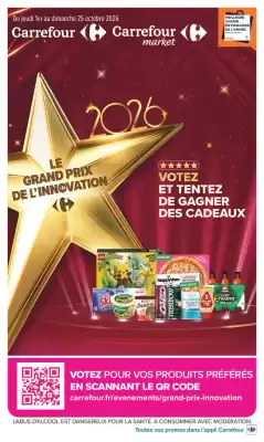 Carrefour | LE GRAND PRIX DE L'INNOVATION 2026 (valable jusqu'au 25-10)