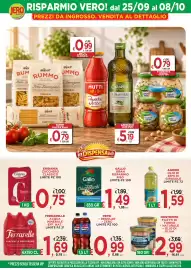 Volantino Jero Market Pagina 1: Nostromo filetti di tonno naturale €2,99, Eridania zucchero classico €0,75