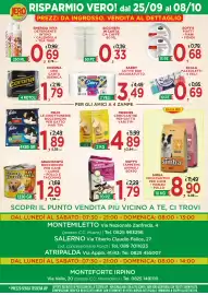 Volantino Jero Market Pagina 12: Friskies croccantini per gatto €4,89, Scala Fazzoletti 4 Veli €0,69