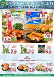 Volantino Jero Market Pagina 14: San Giorgio sfogliata frolla €0,59, Freddobuono friarielli a cubetti €2,49