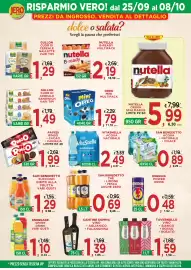 Volantino Jero Market Pagina 6: VitaSnella acqua naturale €2,49, San Benedetto Acqua Naturale Vivace €0,89